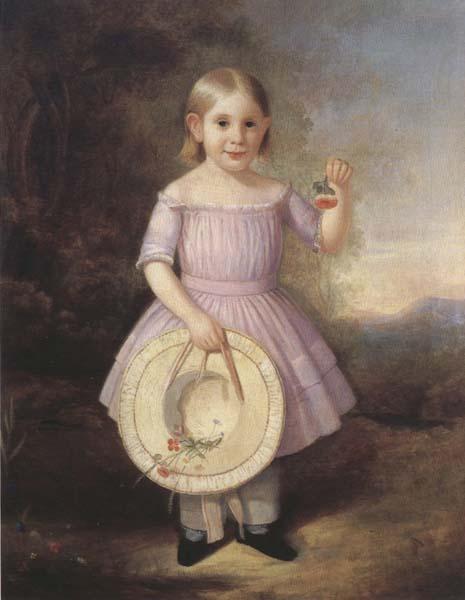 Alexander H.Emmons Portrait of Sarah Hall France oil painting art